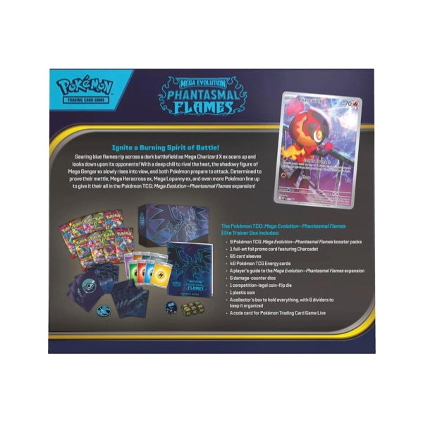 Pokémon TCG: Mega Evolution - Phantasmal Flames Elite Trainer Box