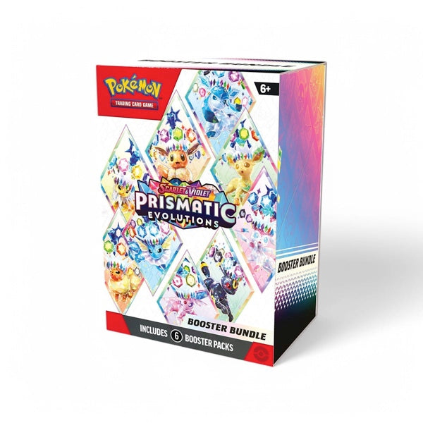 Pokémon Scarlet & Violet - Prismatic Evolutions Booster Bundle