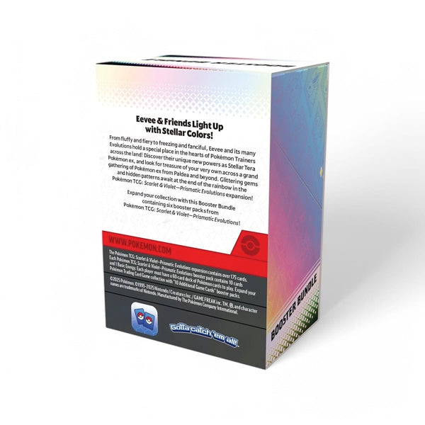 Pokémon Scarlet & Violet - Prismatic Evolutions Booster Bundle