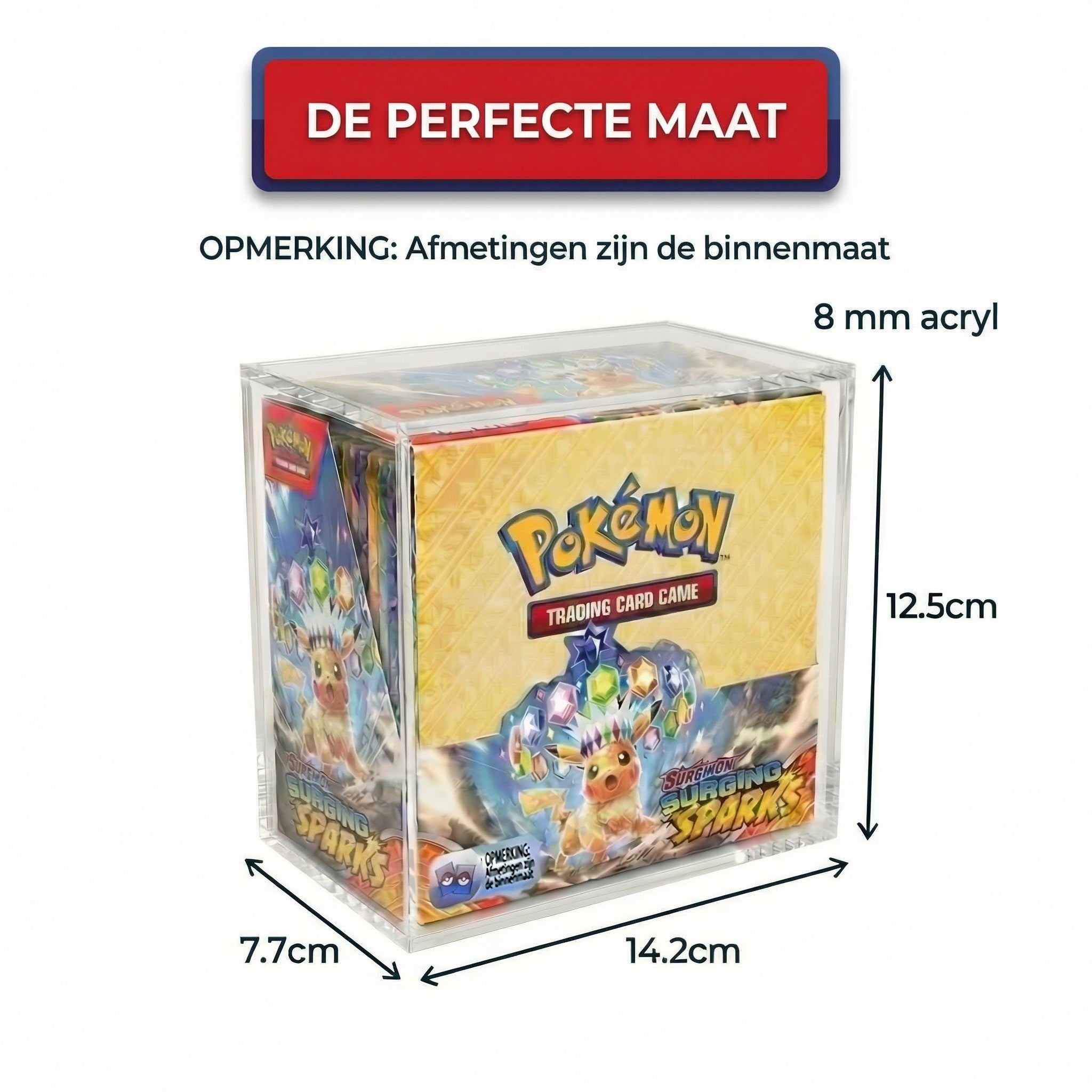 Premium Acryl Booster Box Case