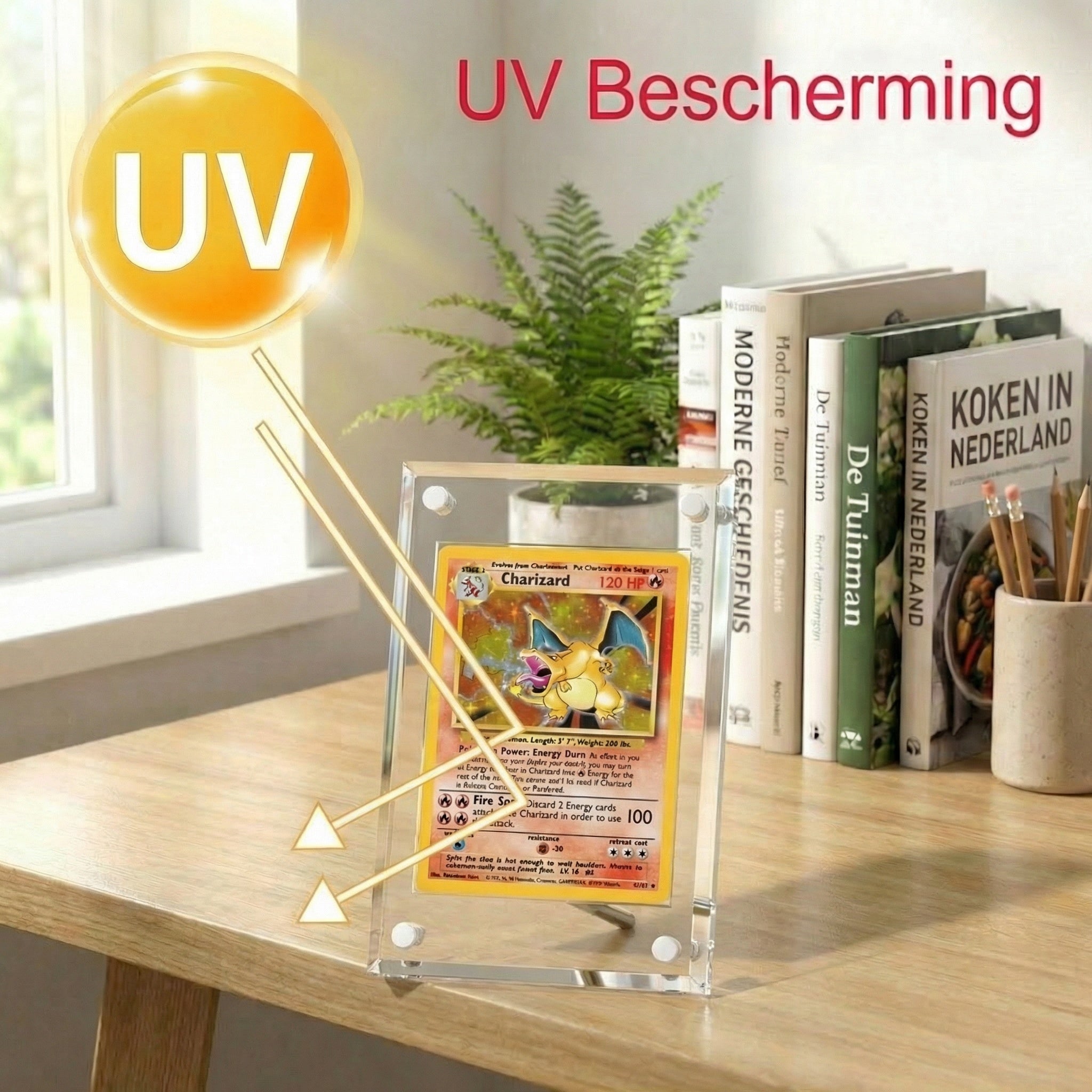 Premium Acryl Card Display (1 stuk)